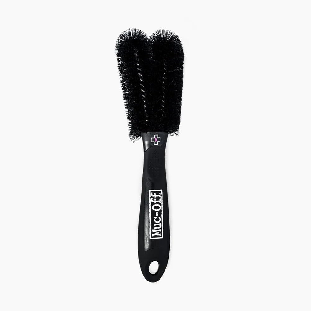 Muc-Off 206 5 Piece Premium Brush Kit - Includes 5 Bike Cleaning Brushes with Durable Nylon Bristles and Ergonomic Rubberised Handles to Minimise Impact