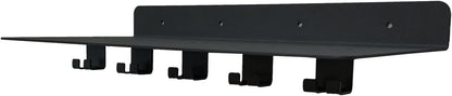 VOHYOV Fit for Tonal Accessory Floating Shelves Black Tonal Accessory Shelf Organize Tonal Home Gym Accessories Workout Equipment Storage Rack Metal Hanging Wall T Lock Shelf