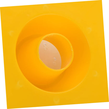 Toddmomy 2 Pezzi Mangiatoia Per Api Foraggio Alimentatore Piatto Di Cibo Per Api Ciotola D'acqua Di Api Ciotola Rotonda Per L'acqua Delle Api Custodia Cibo Per Le Api Superiore Giallo