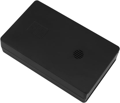Solar Panel Charger AA AAA Battery Portable Lightweight Solar Battery Charger for Outdoor Travel Black 115x68x26mm