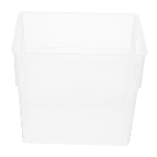 GLEAVI Transparent Desktop Garbage Can Reusable Wastebasket for Efficient Organization Sturdy