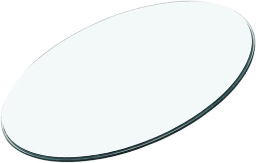 GRIRIW Thickened Tempered Glass Table for Dining/Kitchen Modern Table Shatterproof Easy Clean