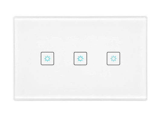 ZigBee Smart 3 Gang 2 Way Light Switch for Home Automation and Voice Control