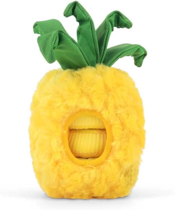 P.L.A.Y. Pet Life and You Dog Toy_Plush Toy - Pineapple_S