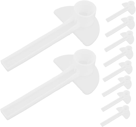 Kisangel Beekeeping Accessories 10pcs Bee Feeder Watering Tools for Outdoor Hive Feeding and Watering