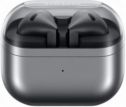 Samsung Galaxy Buds3, Wireless Bluetooth Earbuds with Adaptive Noise Control, Sweat and Water Resistance, AI translator, Adaptive EQ - Silver (CAD Version & Warranty)