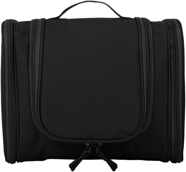 Makeup Bag Travel Cosmetic Toiletry Case Hanging Storage Large Bag Organizer, Durable, Waterproof Hanging Travel Makeup Bag - 9.45x3.94x9.84 inches