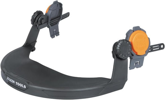 Klein Tools 60475 Safety Replacement Face Shield Frame, for Use with Safety Helmets, Cap Style and Full Brim Hard Hats