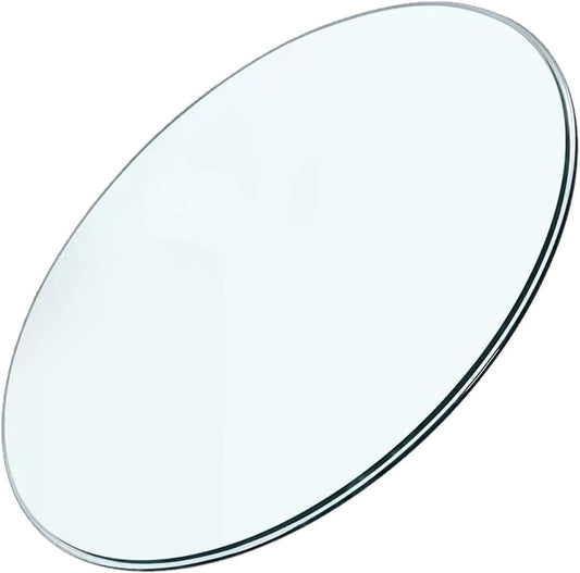 Round Glass Table Top, Long Lasting Clear Glass, Circle Tempered Glass Kitchen Table Top, Glass Table Top, Clear Circular Dining Table Top, Transparent Round, for Dining Table, Coffee Table (Size : 5