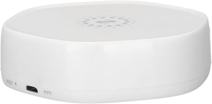 YZG12 Wireless Smart Gateway APP Remote Control Intelligent Gateway Hub for Tuya ZigBee 3.0 Home Automation System White ABS Compact Design