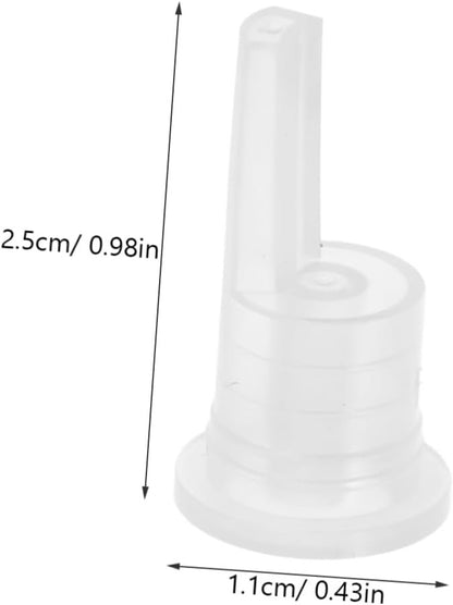 BESTYASH 100pcs Essential Oil Inner Seals Durable Leak Dropper Plug for Bottles for Aromatherapy and DIY