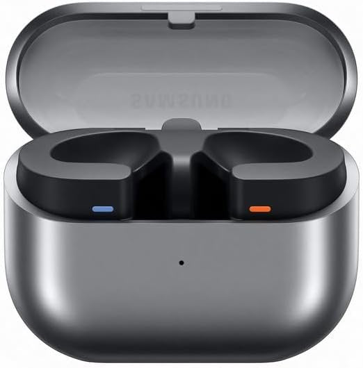 Samsung Galaxy Buds3, Wireless Bluetooth Earbuds with Adaptive Noise Control, Sweat and Water Resistance, AI translator, Adaptive EQ - Silver (CAD Version & Warranty)