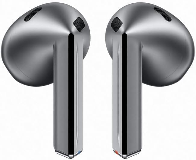 Samsung Galaxy Buds3, Wireless Bluetooth Earbuds with Adaptive Noise Control, Sweat and Water Resistance, AI translator, Adaptive EQ - Silver (CAD Version & Warranty)