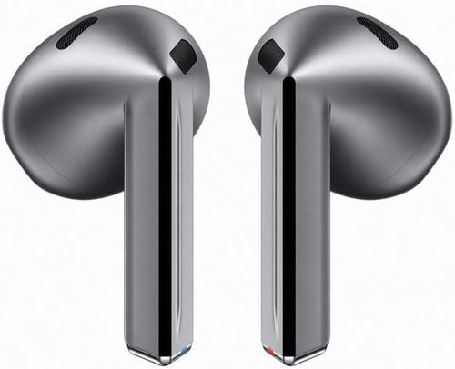 Samsung Galaxy Buds3, Wireless Bluetooth Earbuds with Adaptive Noise Control, Sweat and Water Resistance, AI translator, Adaptive EQ - Silver (CAD Version & Warranty)