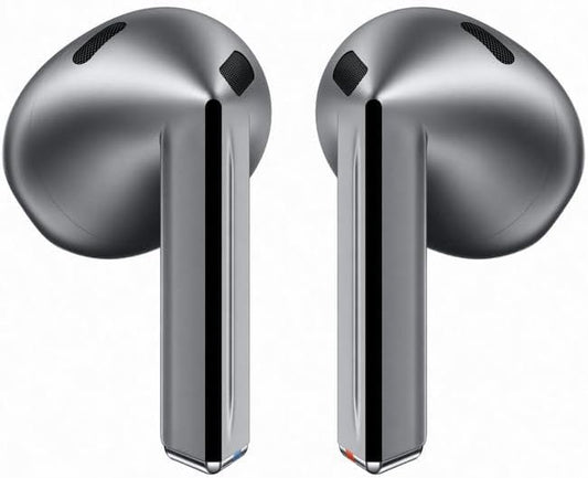 Samsung Galaxy Buds3, Wireless Bluetooth Earbuds with Adaptive Noise Control, Sweat and Water Resistance, AI translator, Adaptive EQ - Silver (CAD Version & Warranty)