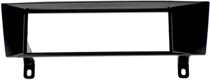 Audioproject A402 – 1 DIN Car Radio Fascia Assembly Kit for BMW 1 Series (E87) 3 (E93) X1 (E84) Z4 (E90) Car Radio Frame ISO Adapter Car Radio Antenna Adapter Black