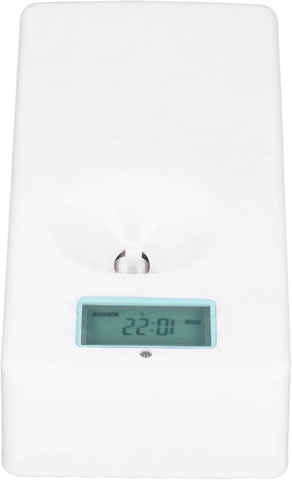 Automatic Perfume dispensers Wall Mounted Aromatherapy Diffuser with Working Time and LED Display for Home Office Bathroom Hotel KTV