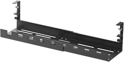 CIYODO Under Desk Cable Management Tray Durable Wire Organizer for Tidy Workspace Wear Resistant Cable Holder for Office and Home Stylish Design for Concealing Cords