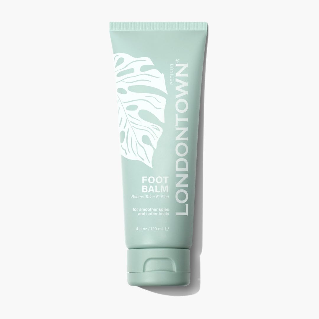 LONDONTOWN Pedikur Foot Balm Restorative Smoother Soles & Softer Heels, Vegan & Cruelty Free, 4 fl oz