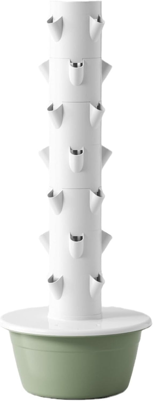 FXNFXLA Sistema di Coltivazione idroponica a Torre, 5/7/9 Strati, Giardino Verticale Intelligente, Torre aeroponica per Frutta e Verdura, con Serbatoio d'Acqua da 30 Litri