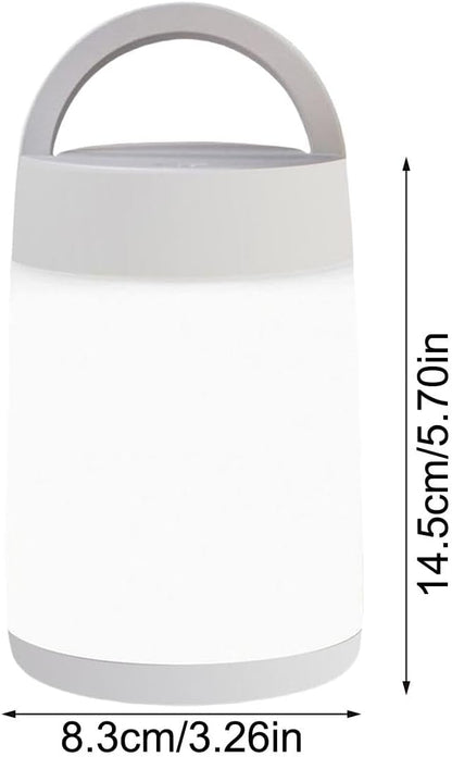 Generico Night Light For Kids, Smart Nursery Lamp With 10 Colors & Timer, Portable Bedside Lantern, Adjustable Kids Desk Lighting For Bedroom & Living Room, 5.71x3.27 Inches