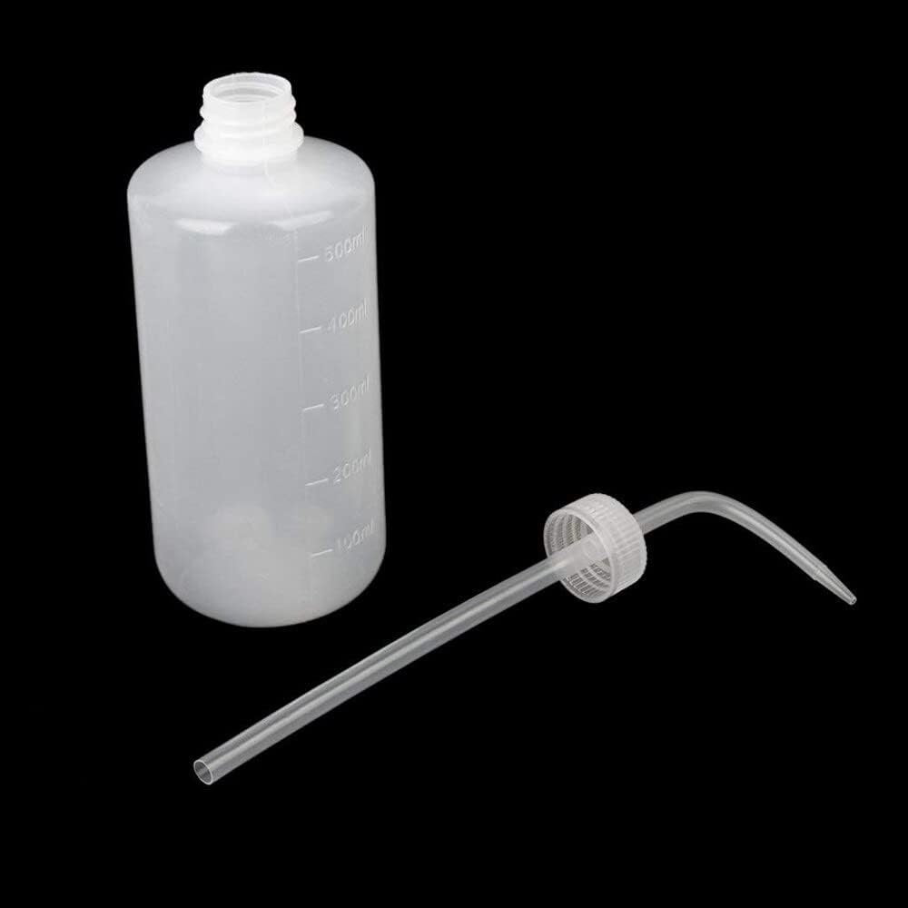 Lightweight Plant Watering Bottle Reusable Plastic Squeeze Bottle Curved Nozzle Watering Bottle for Garden Plants Feeding Plant 1Pcs 500Ml New Released