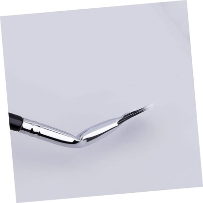 Happyyami 2Pezzi Spazzole Curve Per Sopracciglia e Inferiori Accessori Per Make Up Professionali Per Applicazione Precisa e Dettagliata