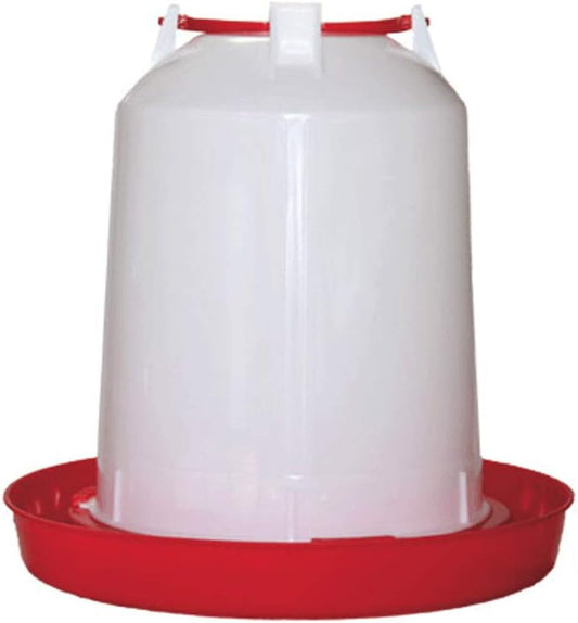 Avian Care Chicken Waterer, Red/White