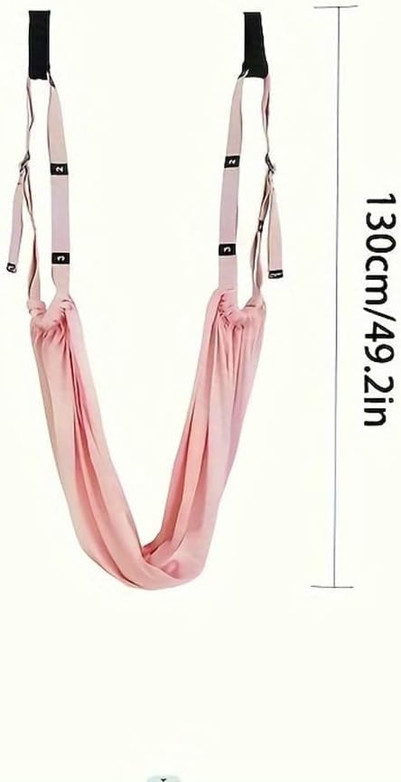 ZBDZSW 1 pz Yoga Stretch Strap con Ancoraggio per Porta Pilates Fitness Training Rope Home Gym Equipment Adjustable Workout Stretch Strap