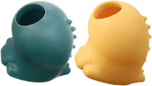CRILSTYLEO 2Pcs Silicone Egg Separator Egg Yolk Divider Kitchen Gadgets for Baking Cooking and Food Prep Easy