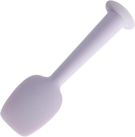 Spatula For Baby Cream, Baby Diaper Spatula With Suction Base, Silicone Soft Balm Tool For Rash Care And Butt Cleaning Bath Cheeks Wipe Application