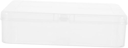 DOITOOL 6pcs Clear Plastic Organizer Storage Box for Small Parts Hardware Tools and Craft Projects Transparent Storage Containers with Lids for Efficient Workspace Organization