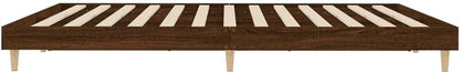 Lechnical Giroletto Rovere Marrone 120x200 cm in Legno Multistrato,Mobili,Letti e Accessori,Letti e telai per Letti