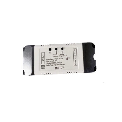 MHCOZY 2 Channel 5V 12V 32V WiFi Relay Switch,Tuya app Remote Dry Contact,Works with Alexa Google Home