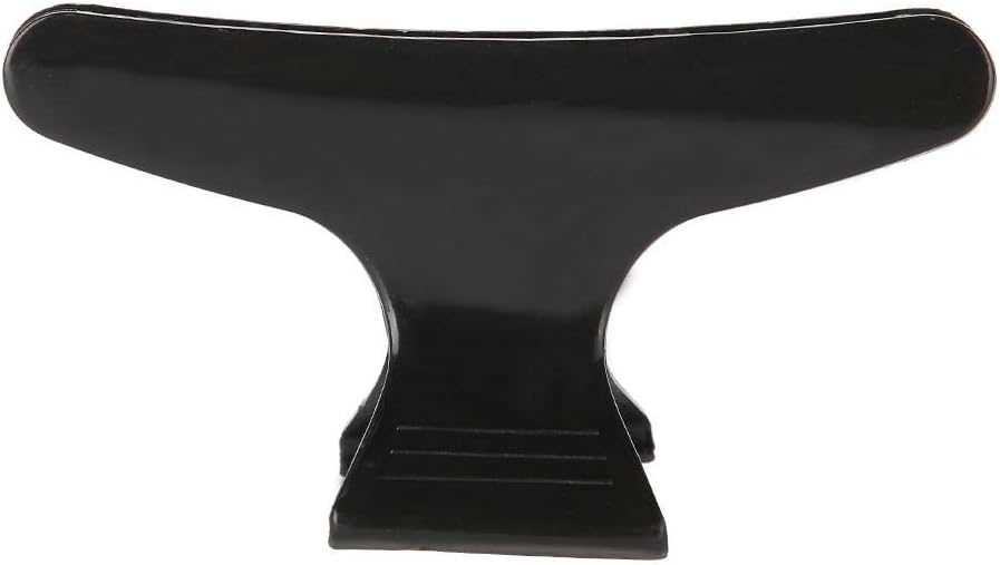 Hair Claw Clamp, Made of Durable Plastic with Good Tension Hairdressing Tool 12pcs/set Black Butterfly Hold Hair Clip