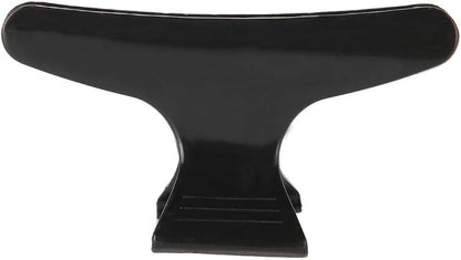 Hair Claw Clamp, Made of Durable Plastic with Good Tension Hairdressing Tool 12pcs/set Black Butterfly Hold Hair Clip