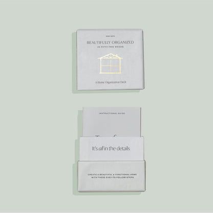 Beautifully Organized In 52 Weeks: A Home Organization Card Deck