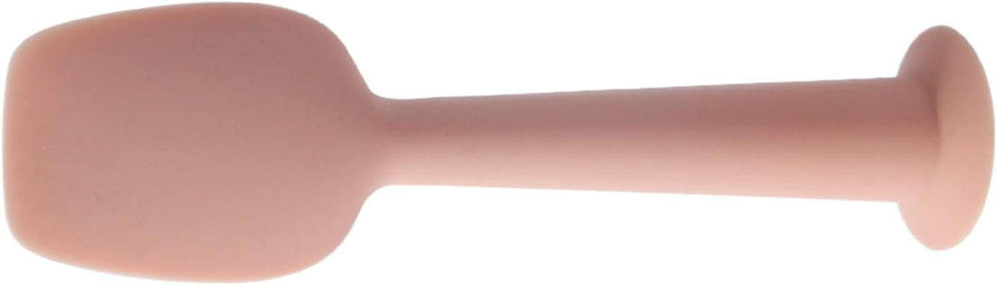 Baby Butt Spatula,Suction Cup Diaper Rash Cream Spatula - Silicone Wipe Paste Applicator Balm Tool For Rash Care Cheeks And Butt