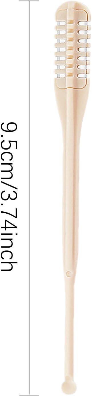 Nose Hair Cutter, Grooming Tool, Manual, 2X Precision, Rotating Nose Hair Removal Scissors, Safe Portable Trimmer for Men, Women, Adults, Personal Hygiene and Facial Car, 3.66 inches