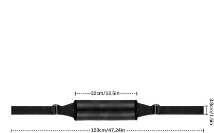Hip Thrust Belt, Non Slip Lifting Belt, Portable Workout Equipment, Reusable Squat Attachment for Home Gym, Strength Training, Weightlifting, Glute Exercise, Adjustable Fitness Gear, 120x1x1cm