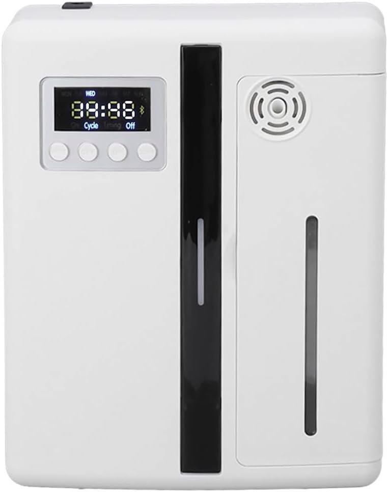 Smart Scent Air Machine, Essential Oil Diffuser, 300m³ Intelligent Aromatherapy Machine with Remote Control, Air Aromatherapy Diffuser with Timer, for Yoga, Home, Office