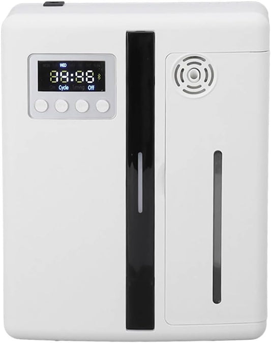 Smart Scent Air Machine, Essential Oil Diffuser, 300m³ Intelligent Aromatherapy Machine with Remote Control, Air Aromatherapy Diffuser with Timer, for Yoga, Home, Office