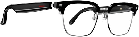 UMEINAC TECH Smart Glasses for Men with Bluetooth 5.3 & Touch Control-IP65 Waterproof HD Audio Glasses, 5H Playtime, Polarized Lenses for Running/Office/Gaming (iOS/Android)(U13-06 FLG)