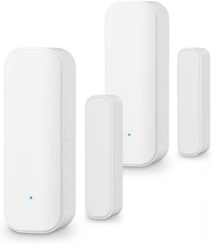 [2 Pack] Tuya Zigbee Door/Window Sensor â€“ Real-Time Alerts, Smart Home Automation, Works with Tuya Smart Life App, Battery Powered, Requires Zigbee Hub, White