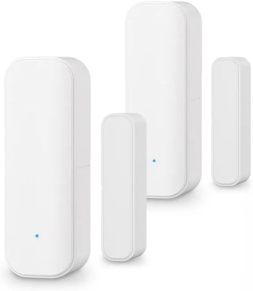 [2 Pack] Tuya Zigbee Door/Window Sensor â€“ Real-Time Alerts, Smart Home Automation, Works with Tuya Smart Life App, Battery Powered, Requires Zigbee Hub, White
