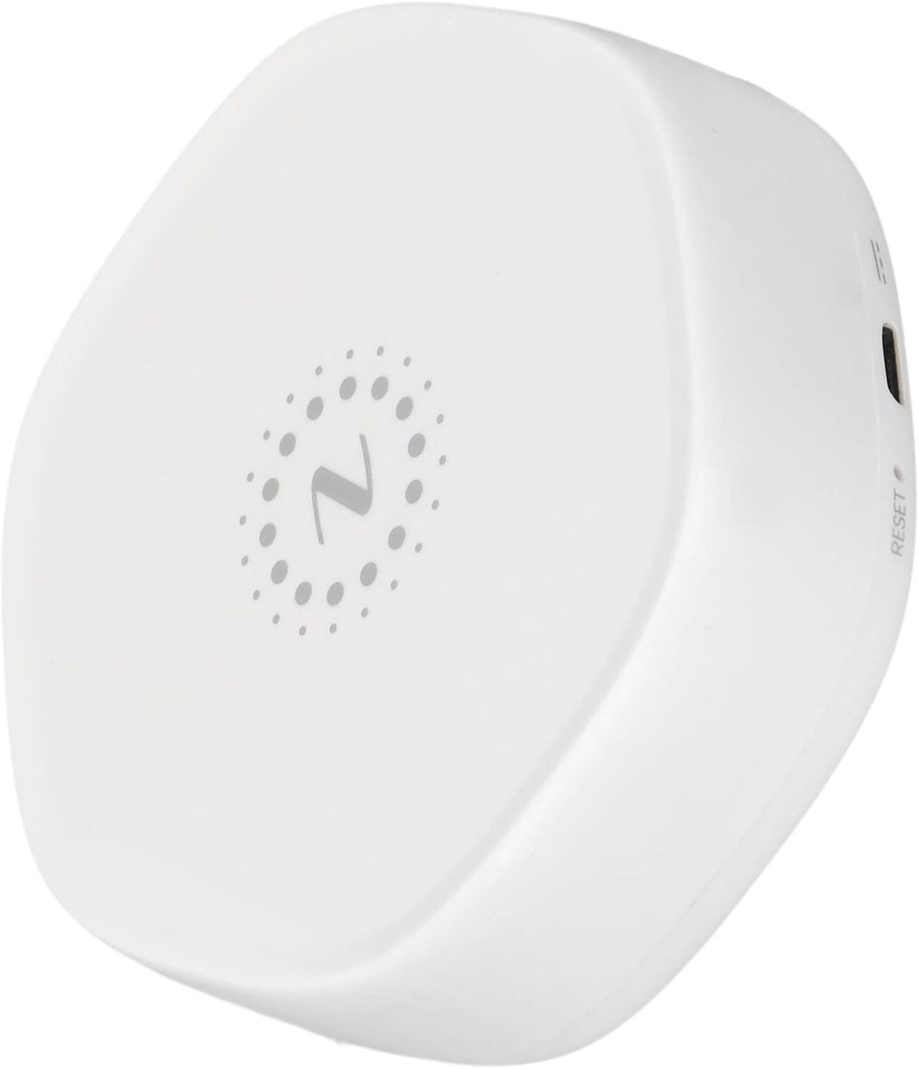 YZG12 Wireless Smart Gateway APP Remote Control Intelligent Gateway Hub for Tuya ZigBee 3.0 Home Automation System White ABS Compact Design