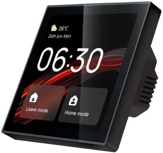 Smart Home Control Panel, Voice Control Interruptor Inteligente Smart Home with 4-inch Touch Screen for Smart Home Control