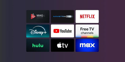 Infomir *New* 2025 MAG 555 4K Streaming Media Player with Google TV, 4K HDR at 60 Frames per Second and Dolby Digital™ 8-Channel Sound