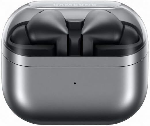 Samsung Galaxy Buds3Pro, Wireless Bluetooth Earbuds with Adaptive Noise Control, Sweat and Water Resistance, AI translator, Hi-Fi Sound, 360 Audio – Silver (CAD Version & Warranty)