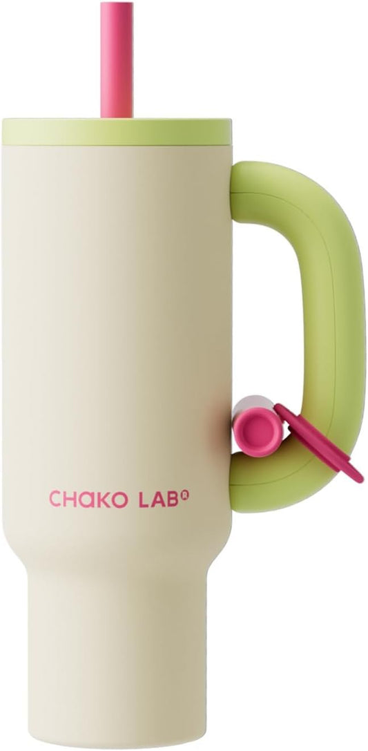 CHaKOLAB BaWangCup insulated water bottle drinkware green tumbler 1000ml